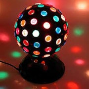 Drehende Lichterkugel Drehende Lichterkugel